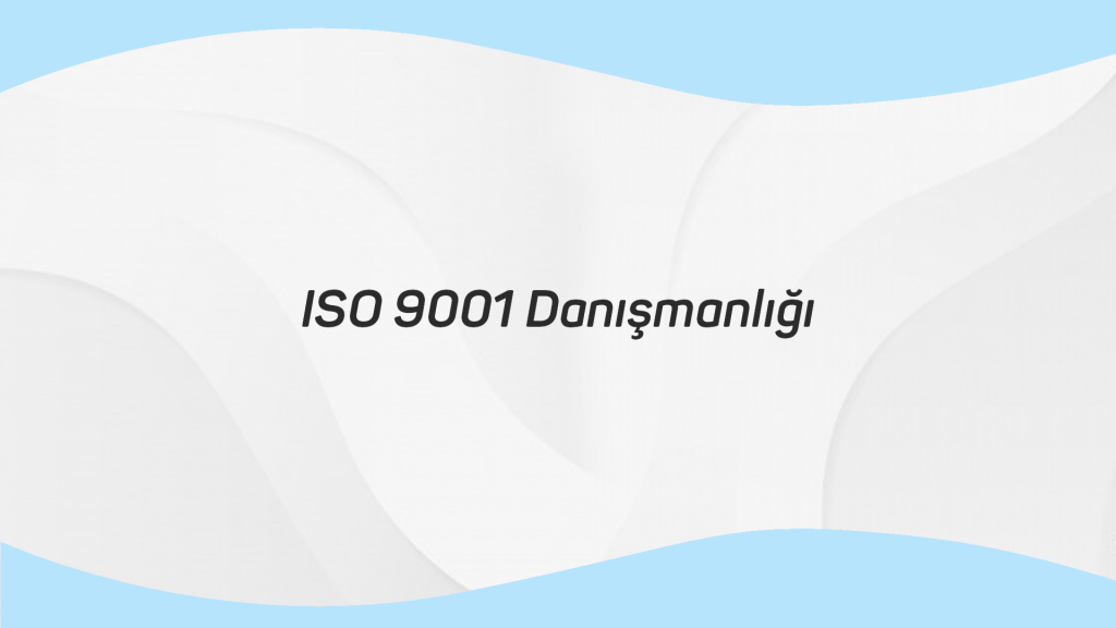 ISO 9001 Danışmanlığı